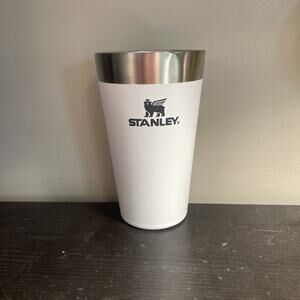 Stanley Adventure Insulated Cup 16oz White Stainless Steel Double Wall Travel